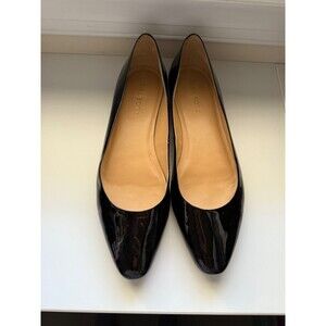 Talbots Rumi Black Patent Leather Flat - 10M
